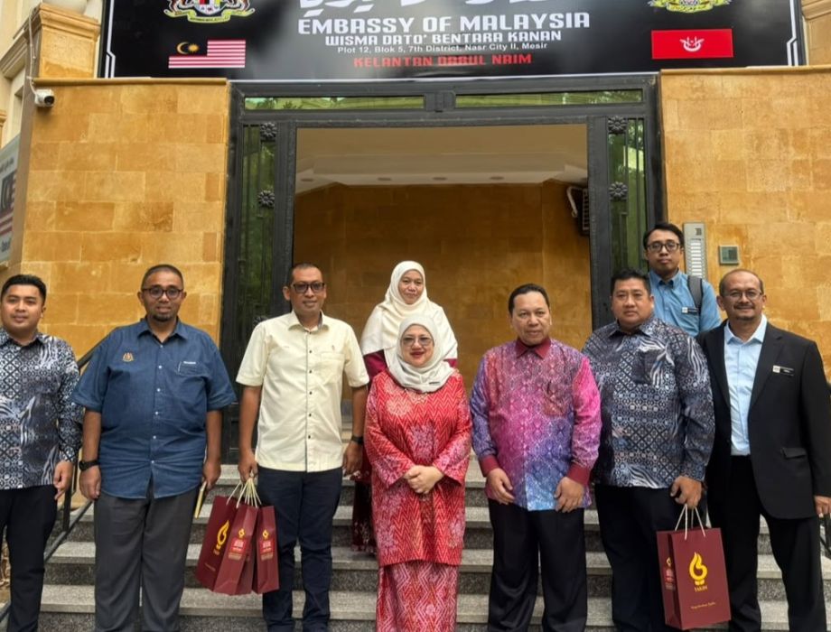 SESI PENGAUDITAN KETUA AUDIT NEGARA DI PEJABAT ATASE PENDIDIKAN KELANTAN, KAHERAH MESIR